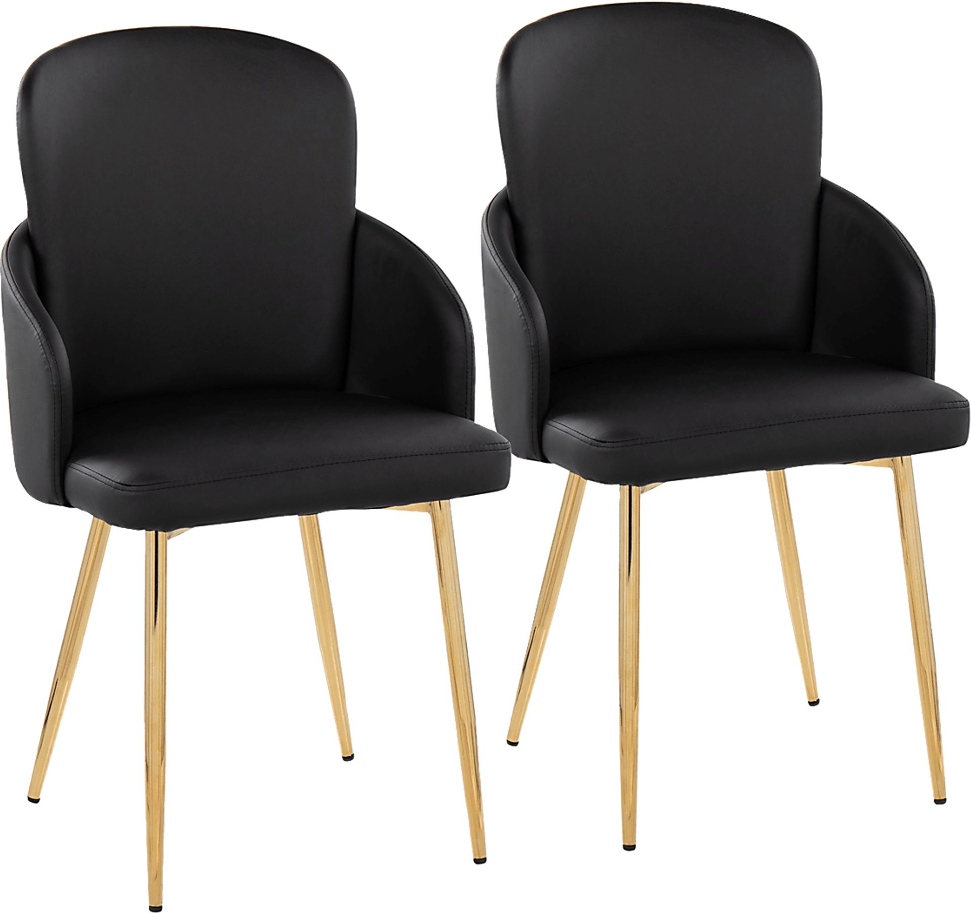 Maglista I Black Dining Chair Set of 2 - Image 1