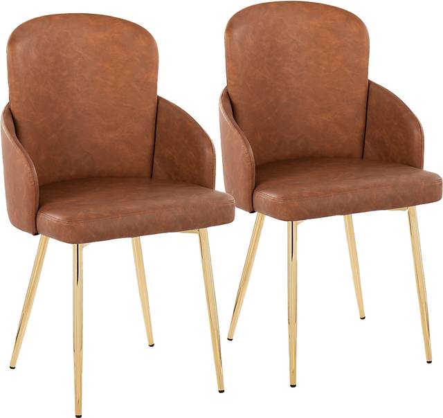 Maglista I Camel Dining Chair Set of 2 - Thumbnail - Image 1