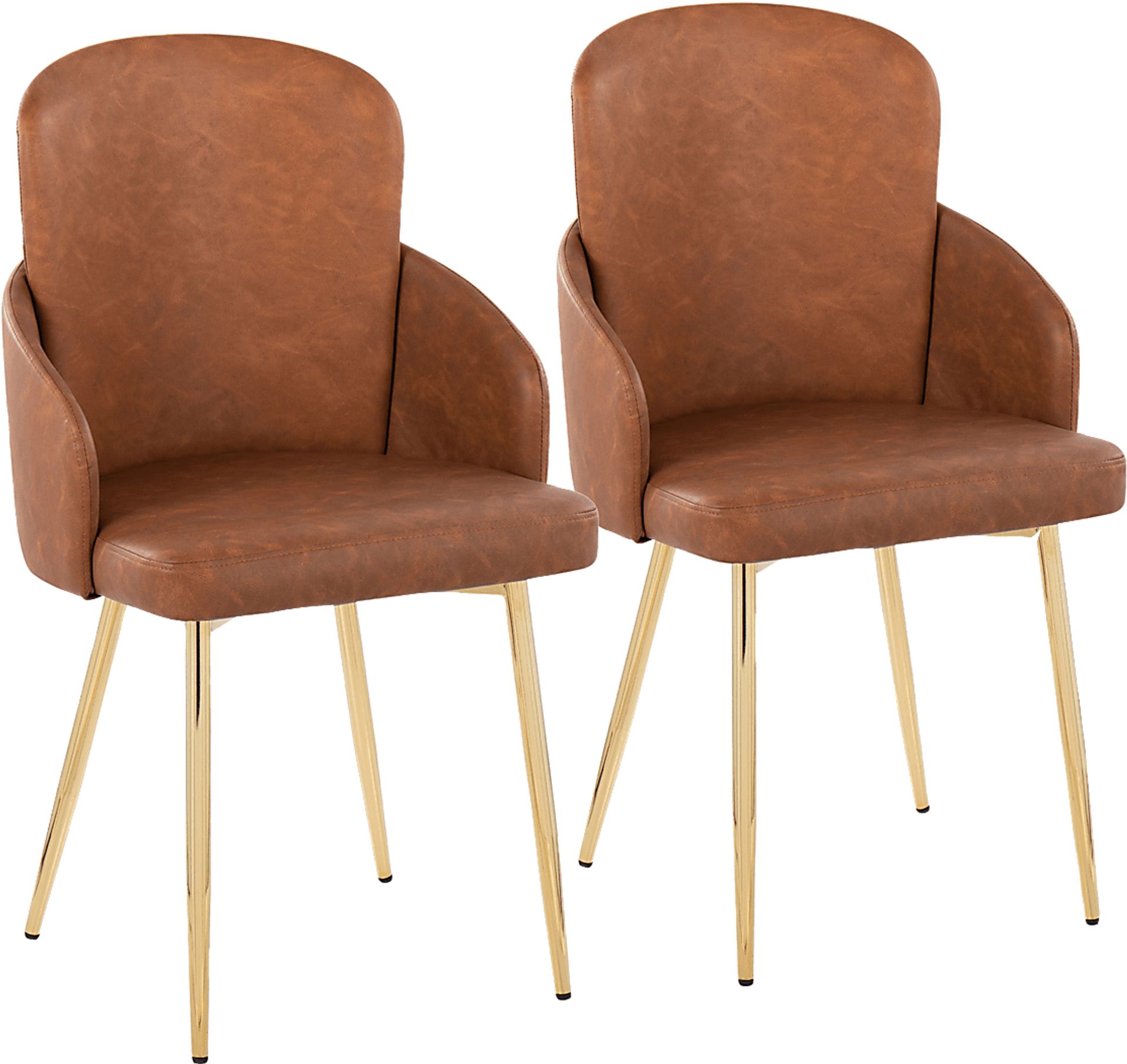 Maglista I Camel Dining Chair Set of 2 - Image 1