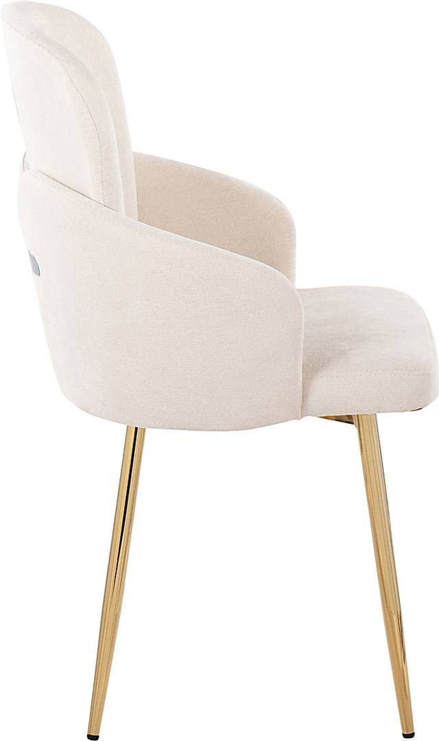 Maglista I Cream Dining Chair Set of 2 - Thumbnail - Image 2