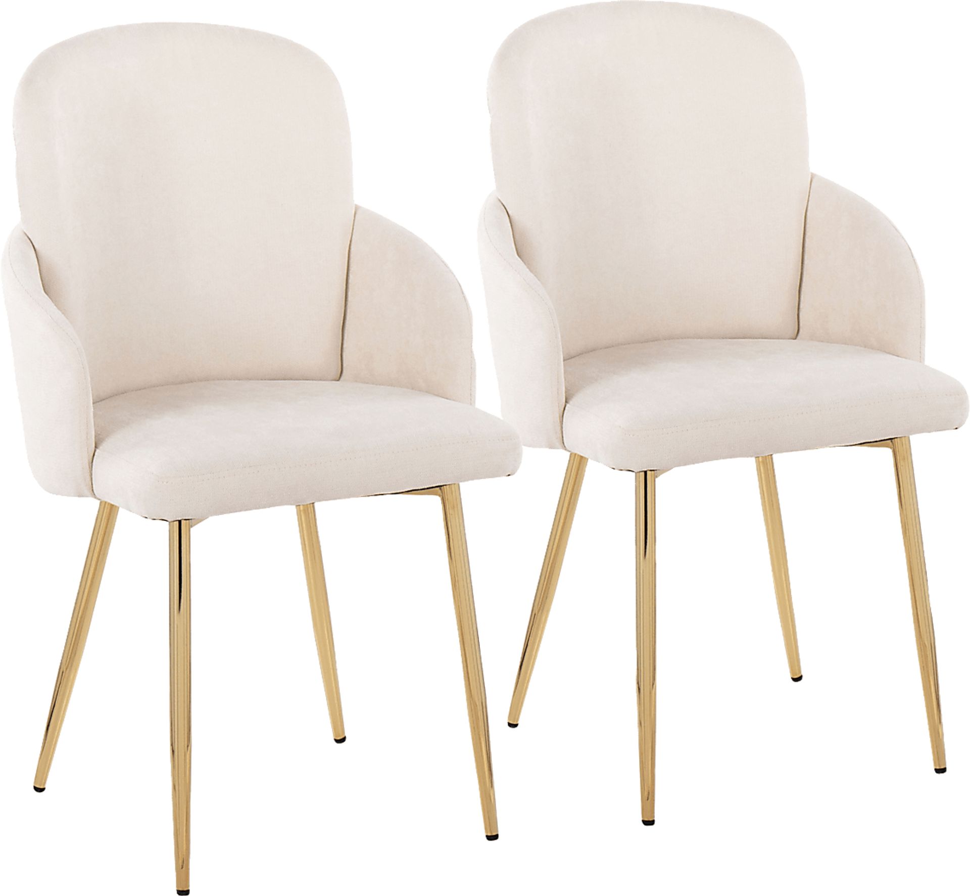 Maglista I Cream Dining Chair Set of 2 - Image 1