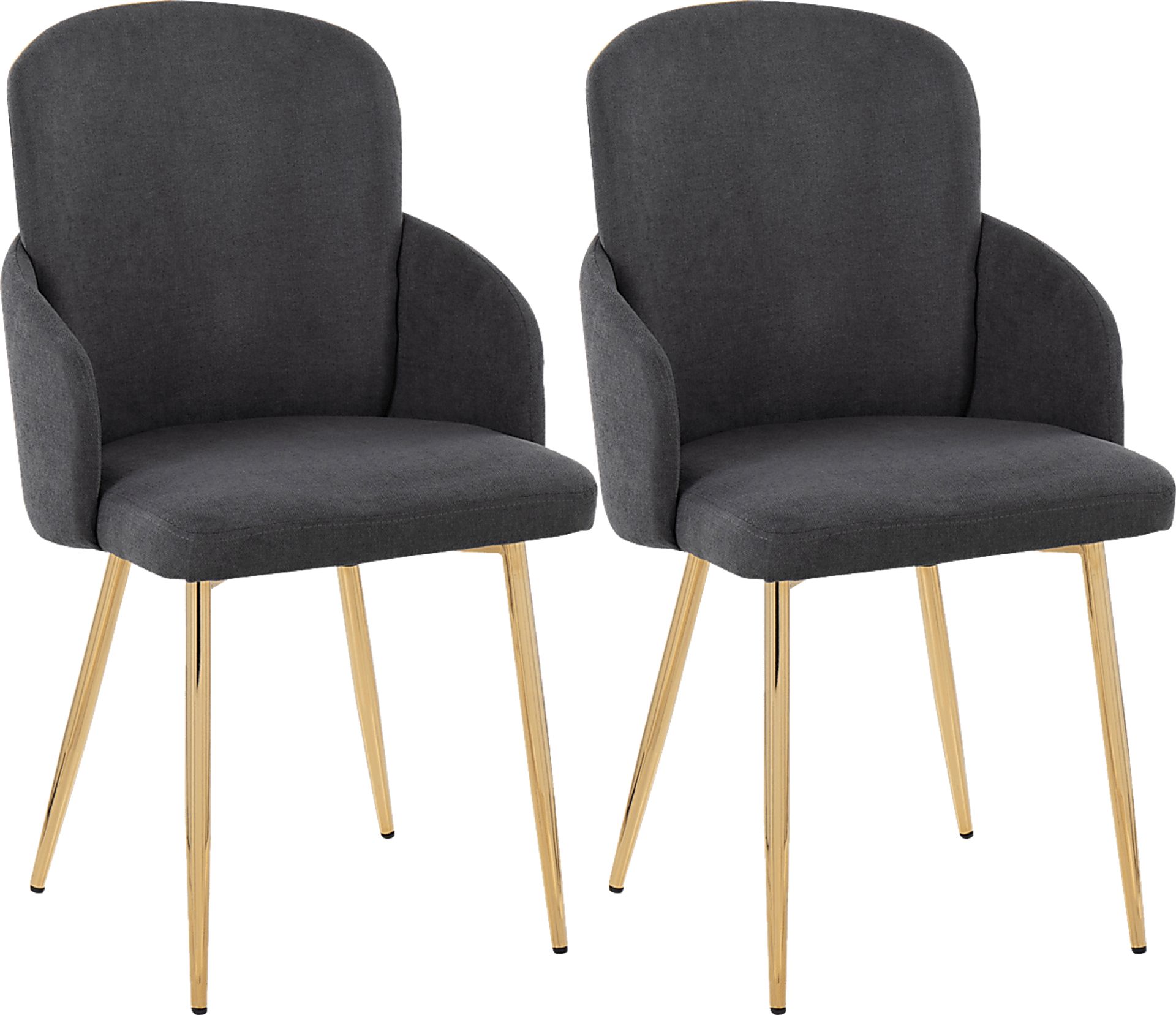 Maglista I Dark Gray Dining Chair Set of 2 - Image 1