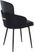 Maglista II Black Velvet Dining Chair Set of 2