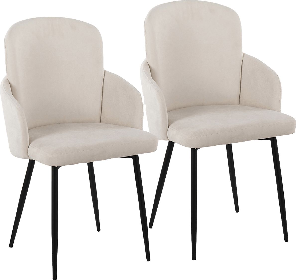 Maglista II Cream Dining Chair Set of 2