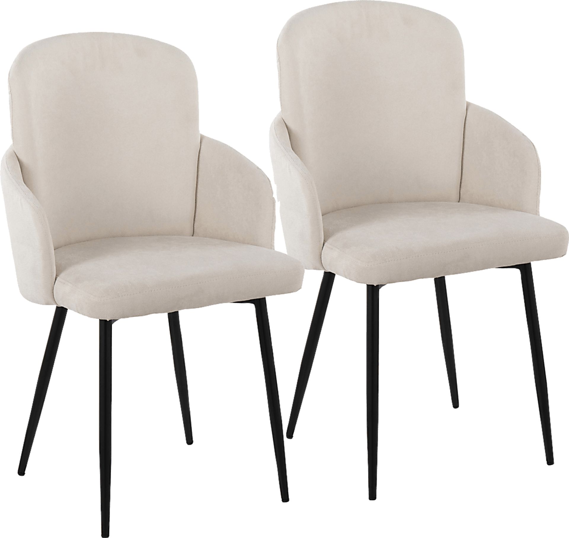 Maglista II Cream Dining Chair Set of 2 - Image 1