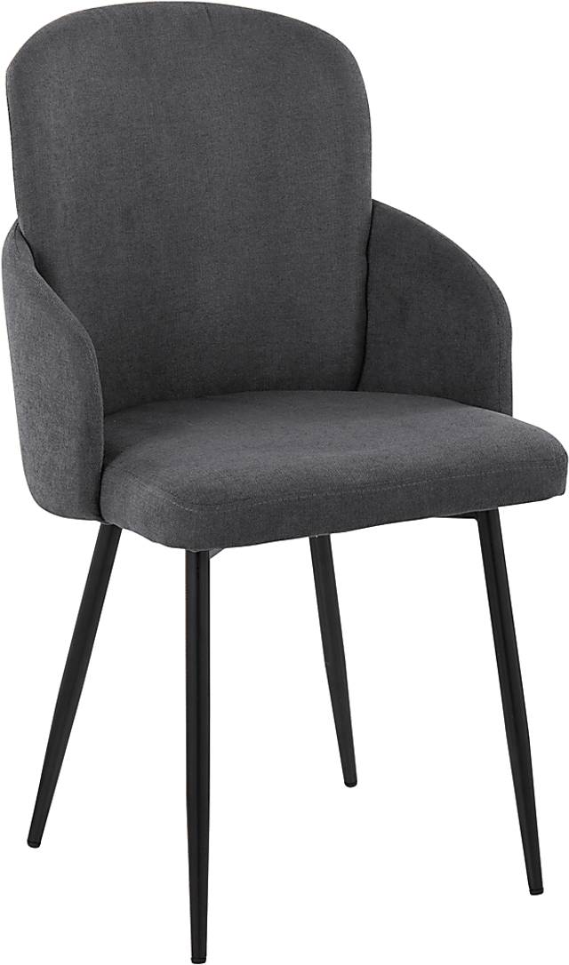 Maglista II Dark Gray Dining Chair Set of 2 - Thumbnail - Image 2
