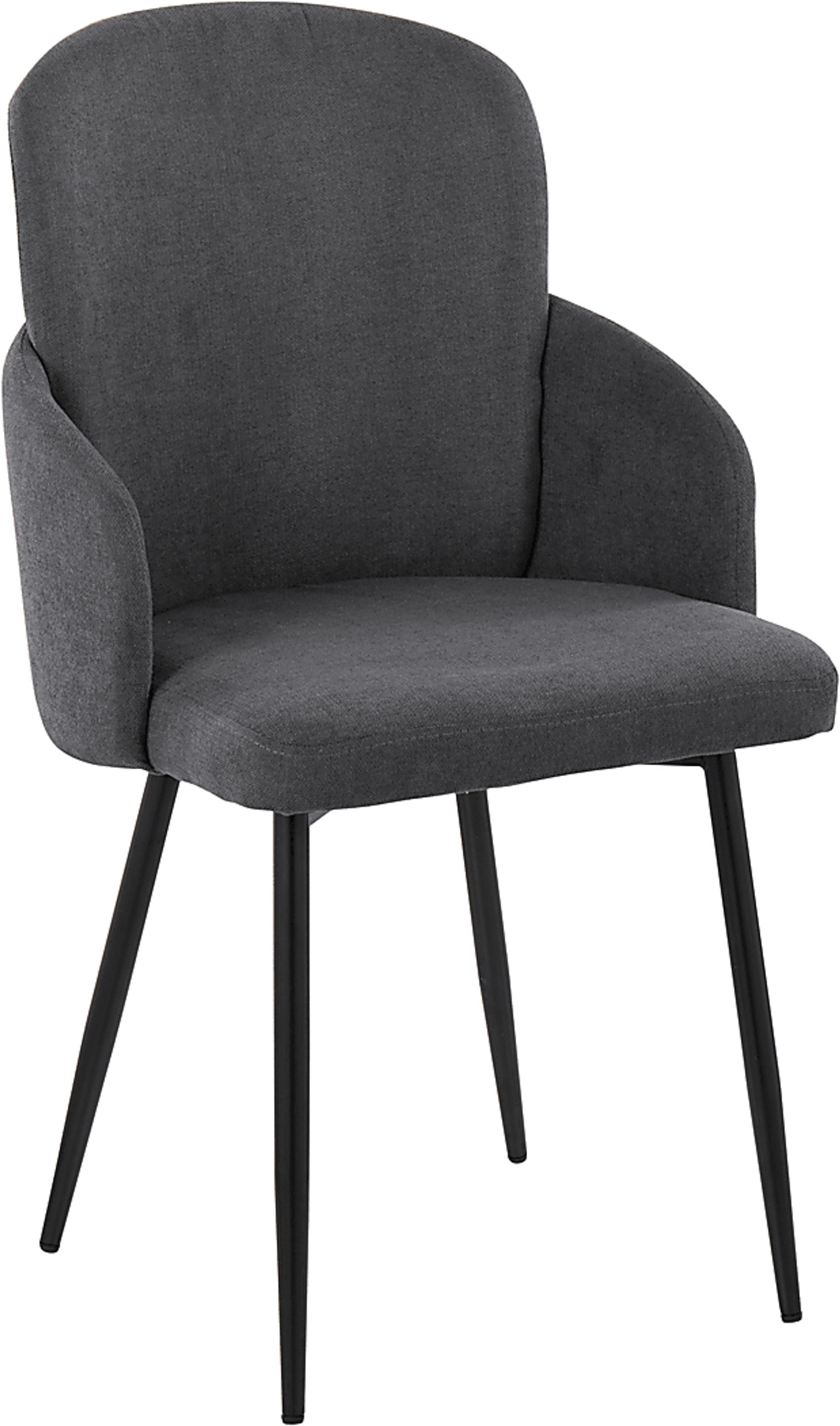 Maglista II Dark Gray Dining Chair Set of 2 - Image 2