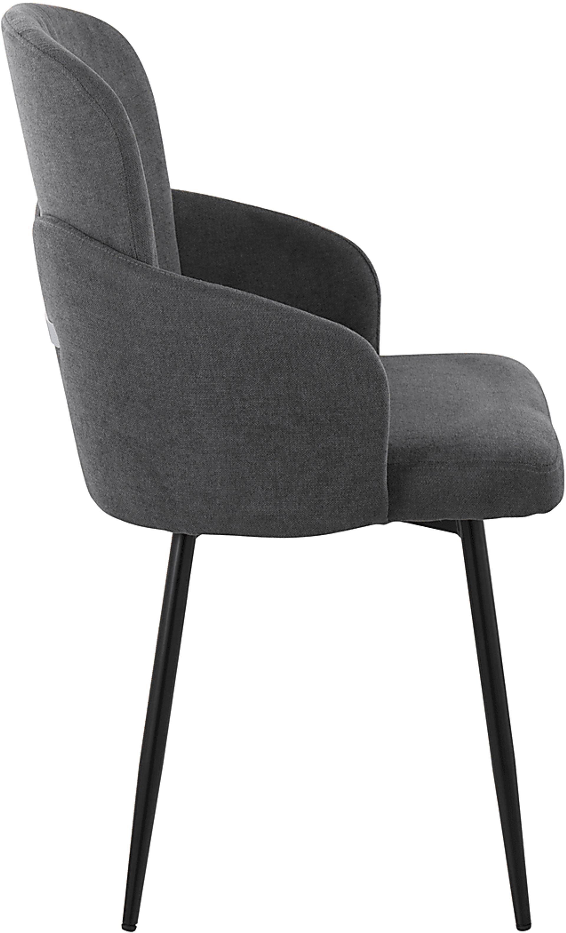 Maglista II Dark Gray Dining Chair Set of 2 - Image 3