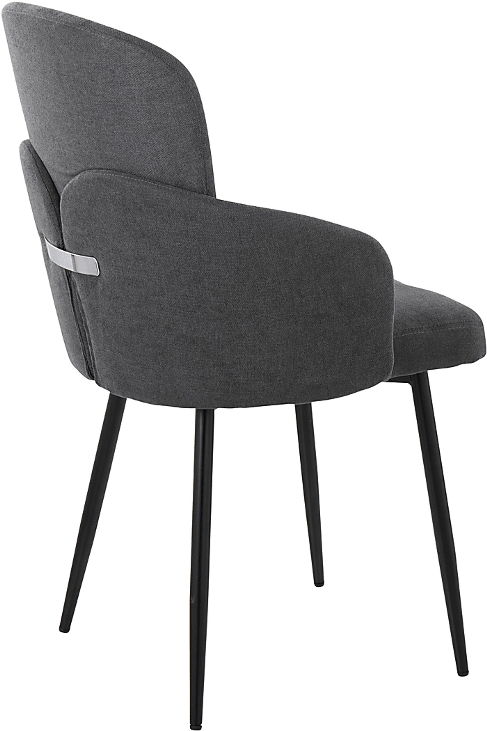 Maglista II Dark Gray Dining Chair Set of 2 - Image 4