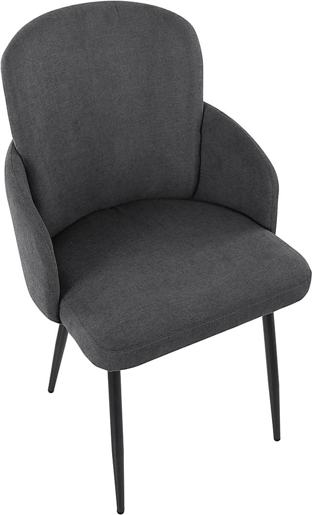 Maglista II Dark Gray Dining Chair Set of 2 - Thumbnail - Image 7