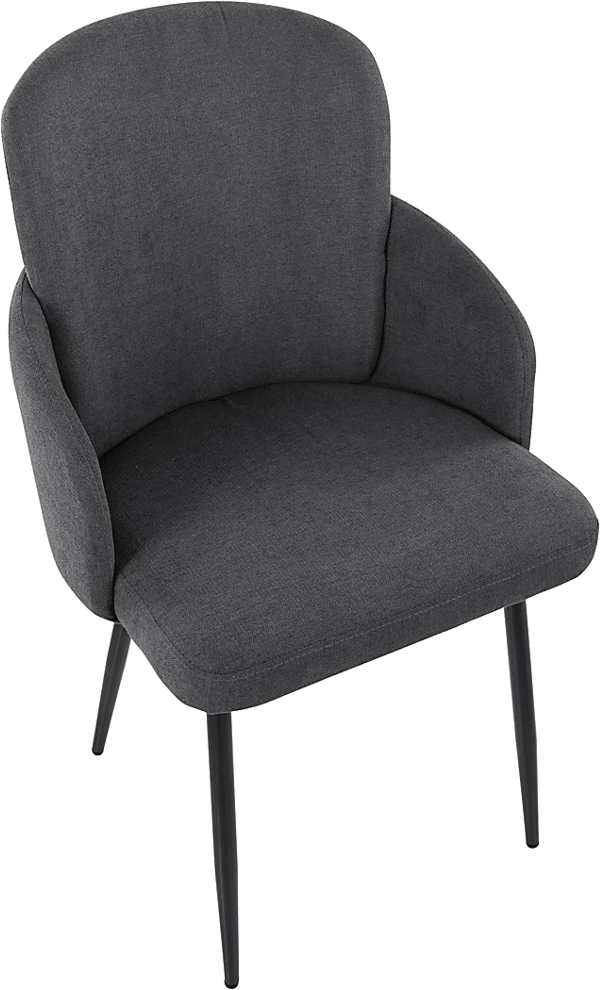 Maglista II Dark Gray Dining Chair Set of 2 - Image 7