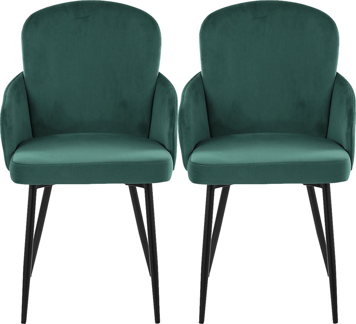 Maglista II Green Dining Chair Set of 2