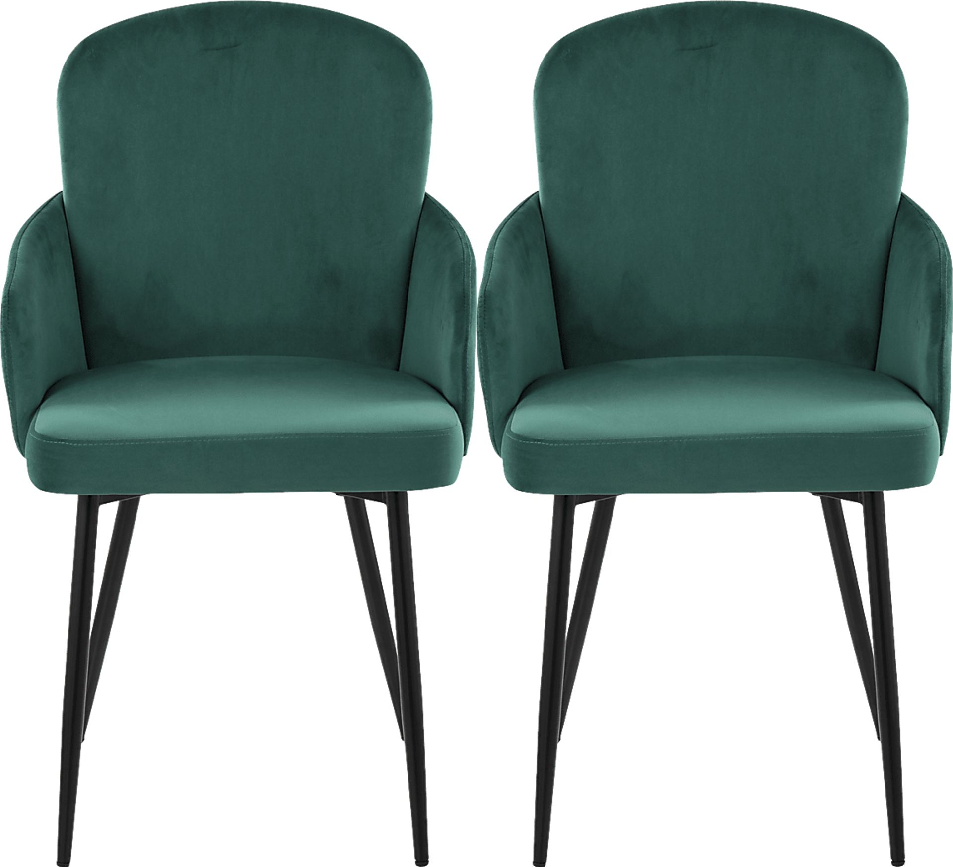 Maglista II Green Dining Chair Set of 2 - Image 1