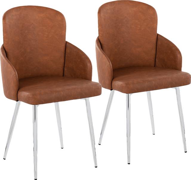 Maglista III Camel Dining Chair Set of 2 - Thumbnail - Image 1