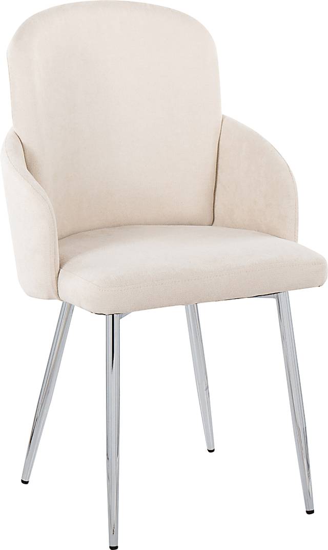 Maglista III Cream Dining Chair Set of 2 - Thumbnail - Image 2