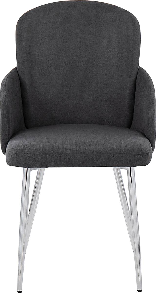 Maglista III Dark Gray Dining Chair Set of 2 - Thumbnail - Image 3