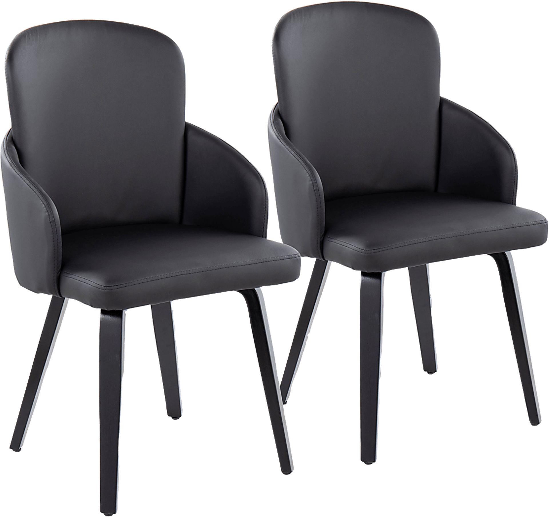 Maglista IV Black Dining Chair Set of 2 - Image 1