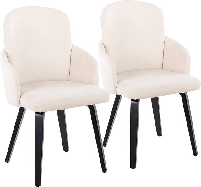 Maglista IV Cream Dining Chair Set of 2 - Thumbnail - Image 1
