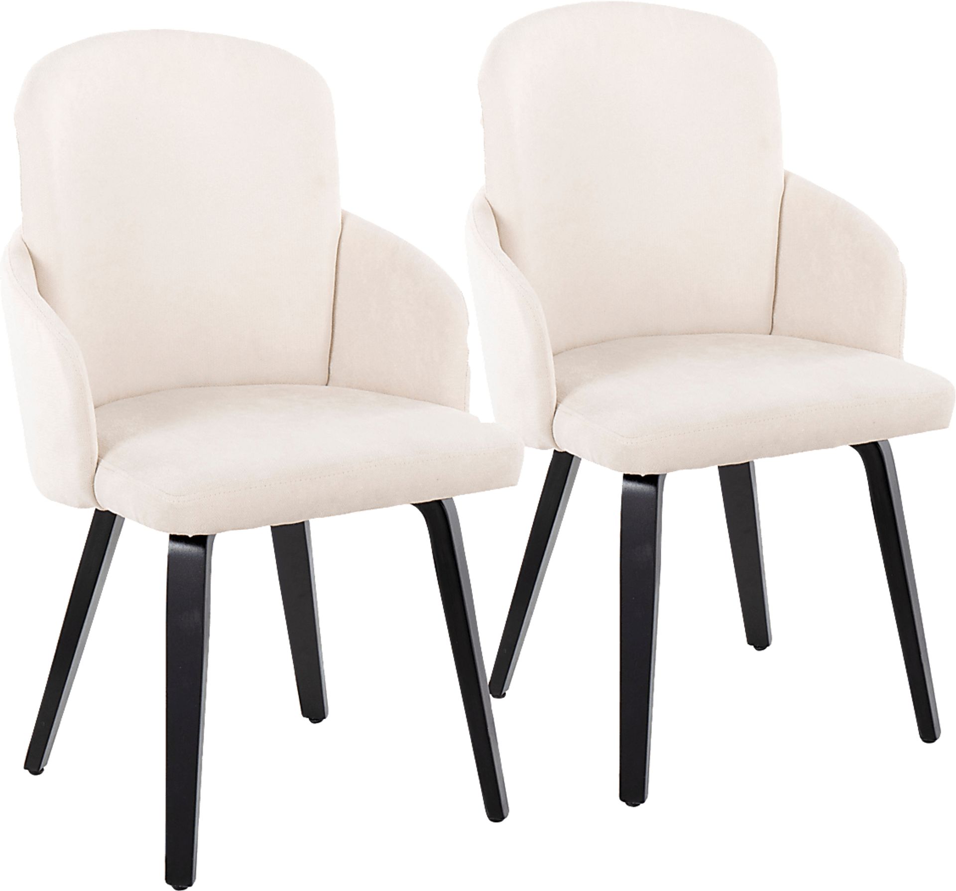 Maglista IV Cream Dining Chair Set of 2 - Image 1