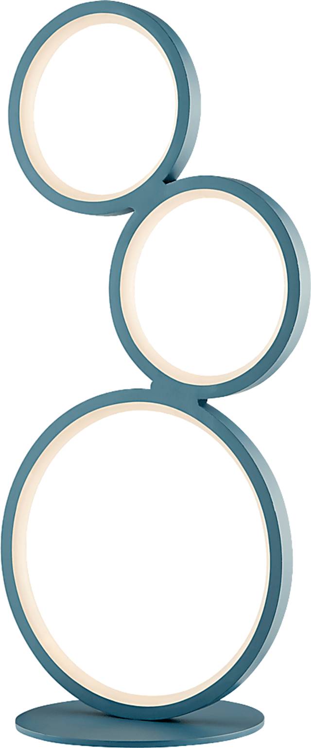 Magna Circle Blue Lamp - Thumbnail - Image 1