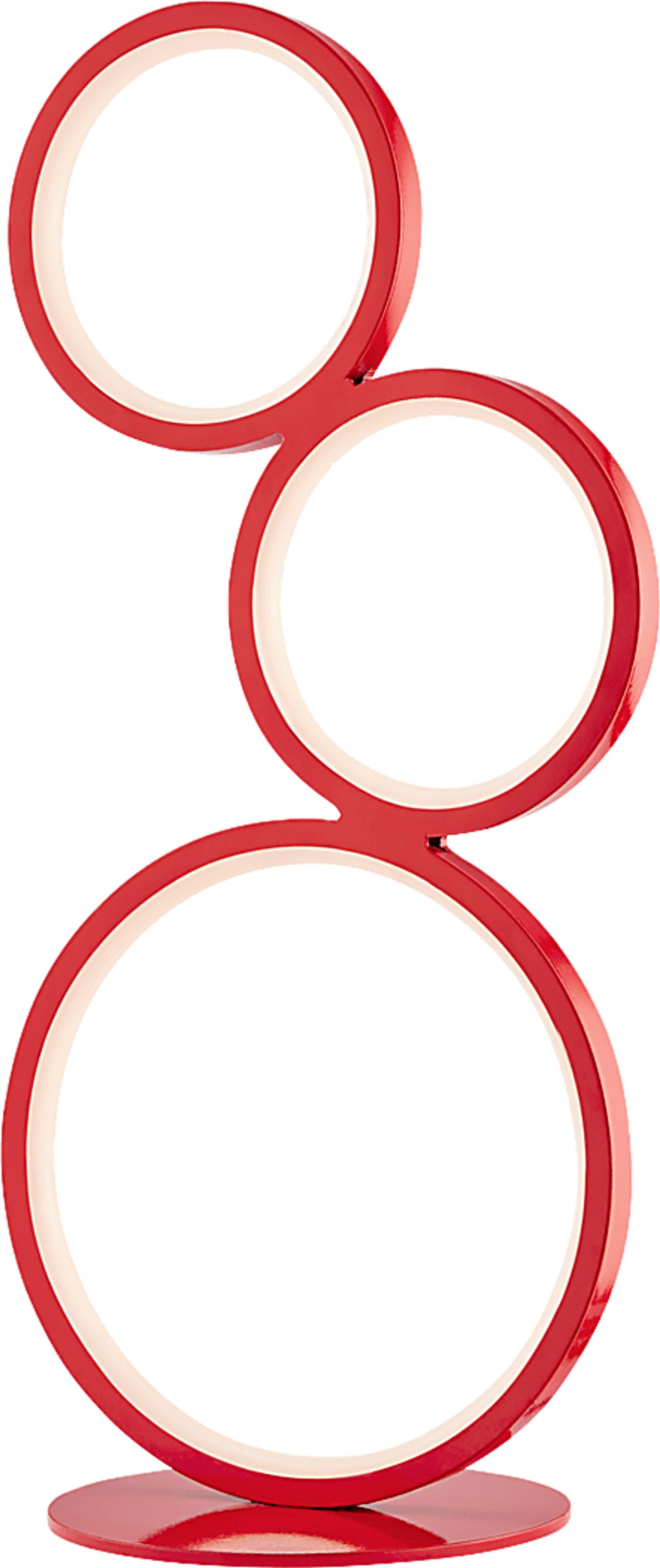 Magna Circle Red Lamp - Image 1