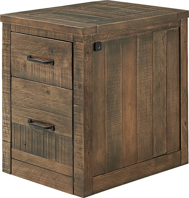 Magowan Brown File Cabinet - Thumbnail - Image 1