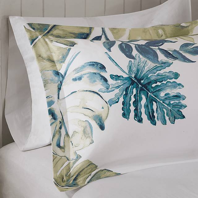 Magoword White Green 5 Pc King Duvet Set - Thumbnail - Image 3