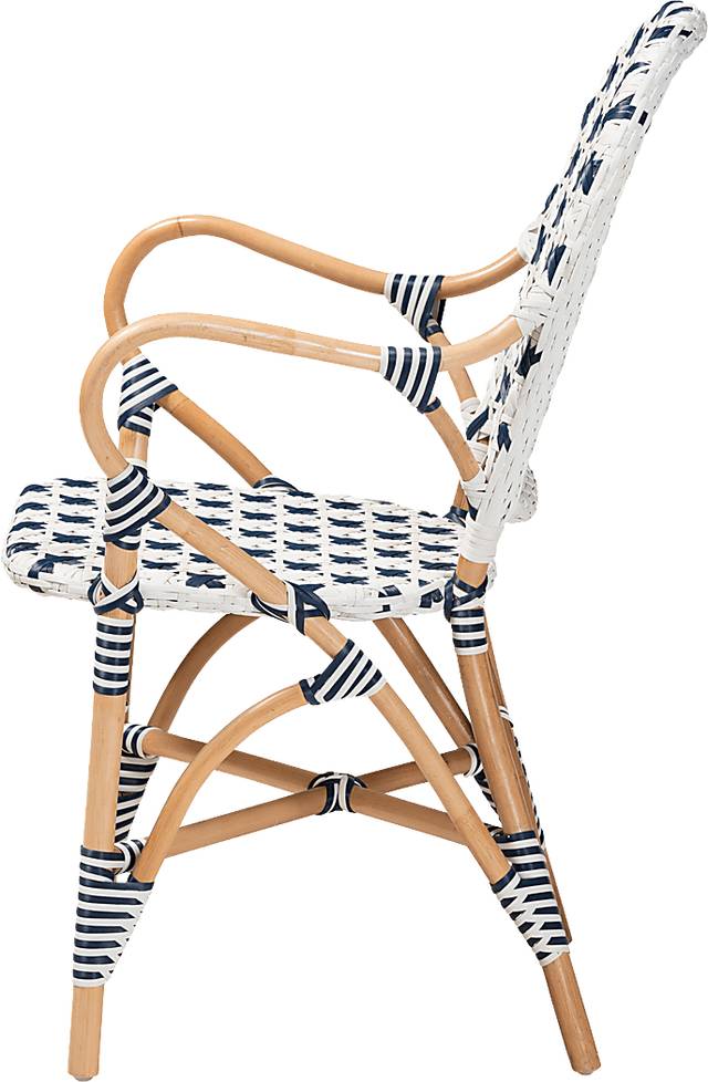 Magritte Blue Arm Chair - Thumbnail - Image 5