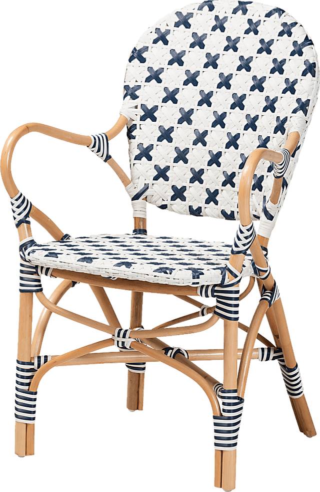 Magritte Blue Arm Chair - Thumbnail - Image 1