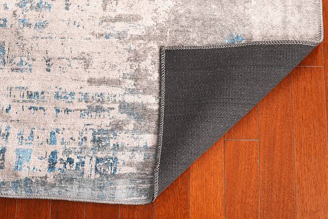 Magsby Gray/Blue 5' x 7'6 Rug - Thumbnail - Image 4