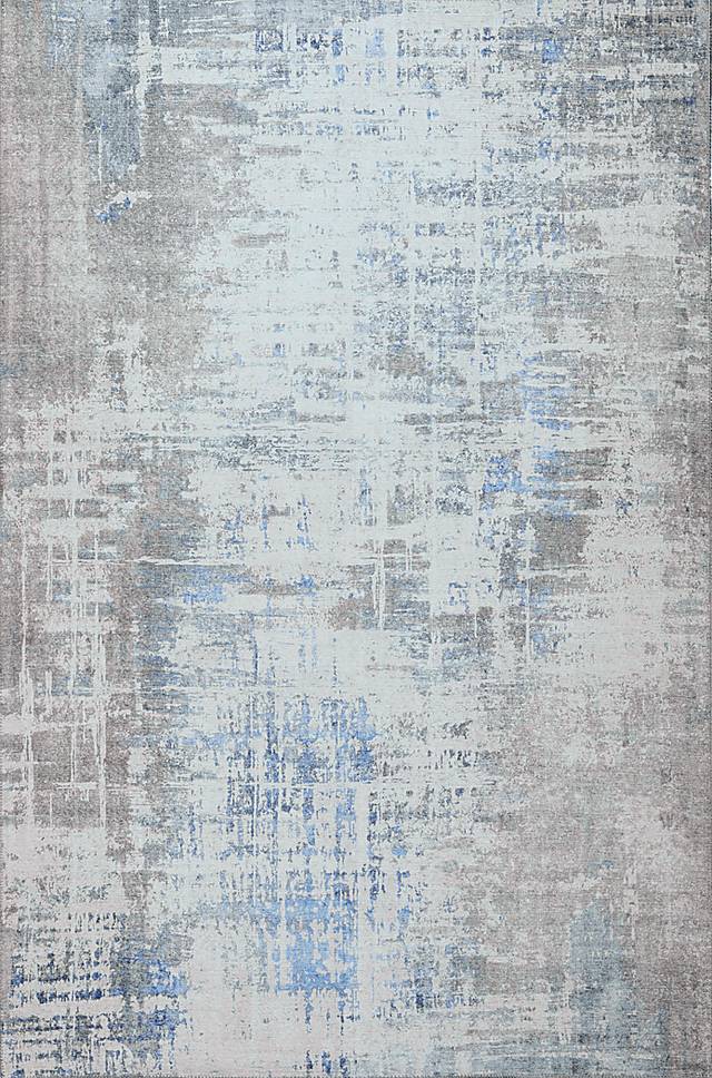 Magsby Gray/Blue 5' x 7'6 Rug - Thumbnail - Image 1