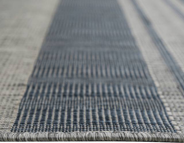 Magston Blue 5'3 x 8' Indoor/Outdoor Rug - Thumbnail - Image 6