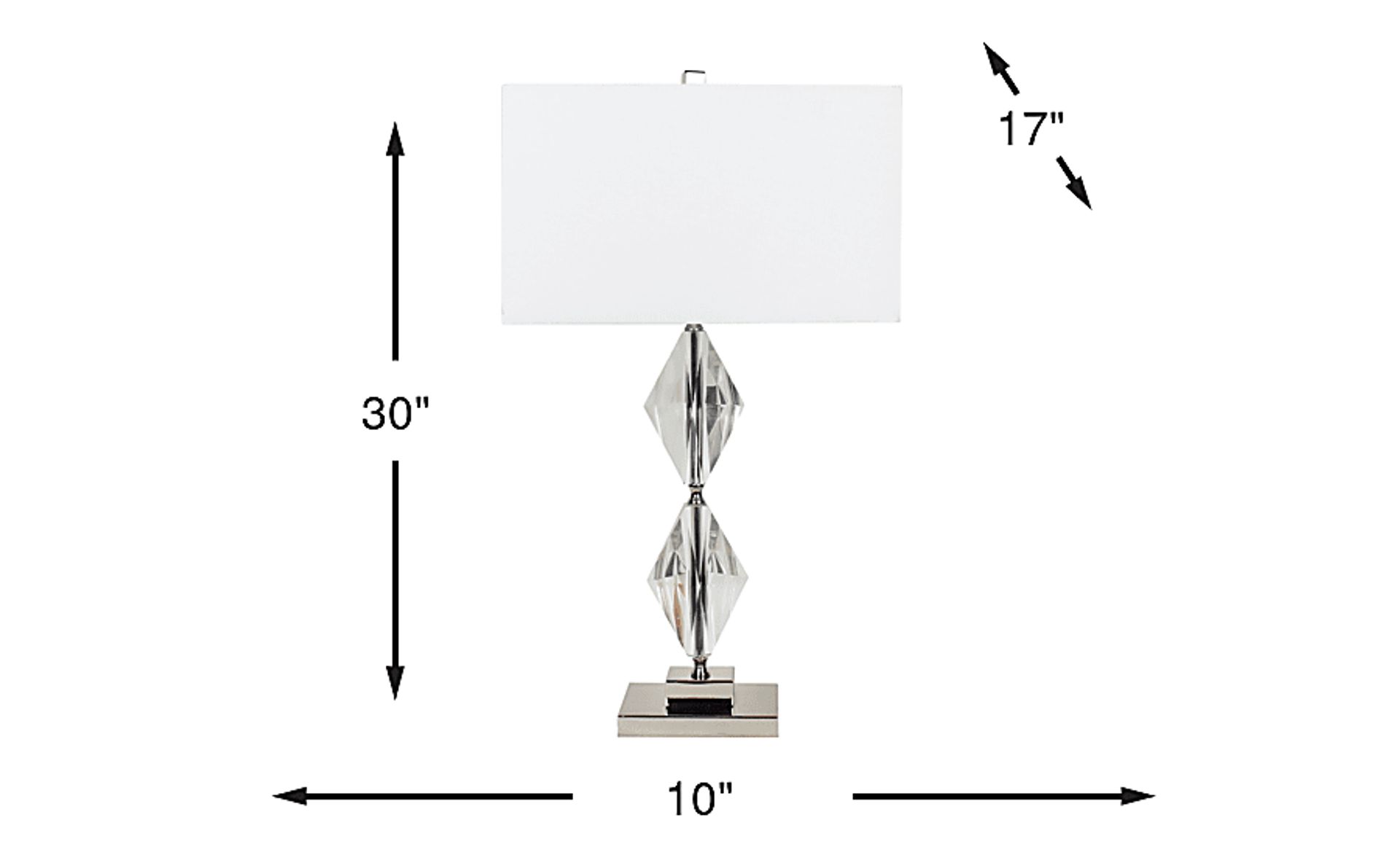 Dimension Image. Please refer to the Dimension Tab on this page for dimension details.