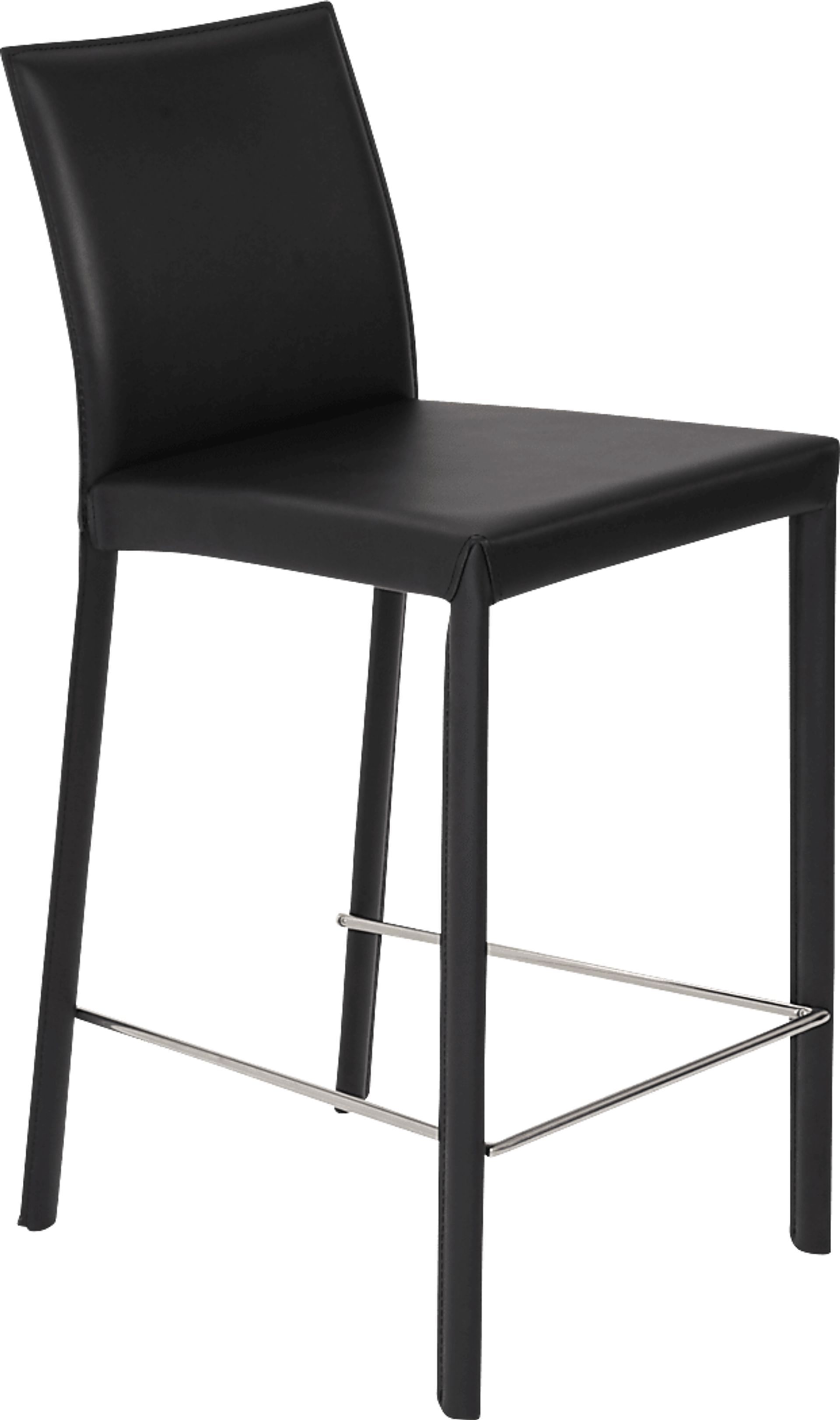 Mahlum Black Counter Stool, Set of 2 - Image 4