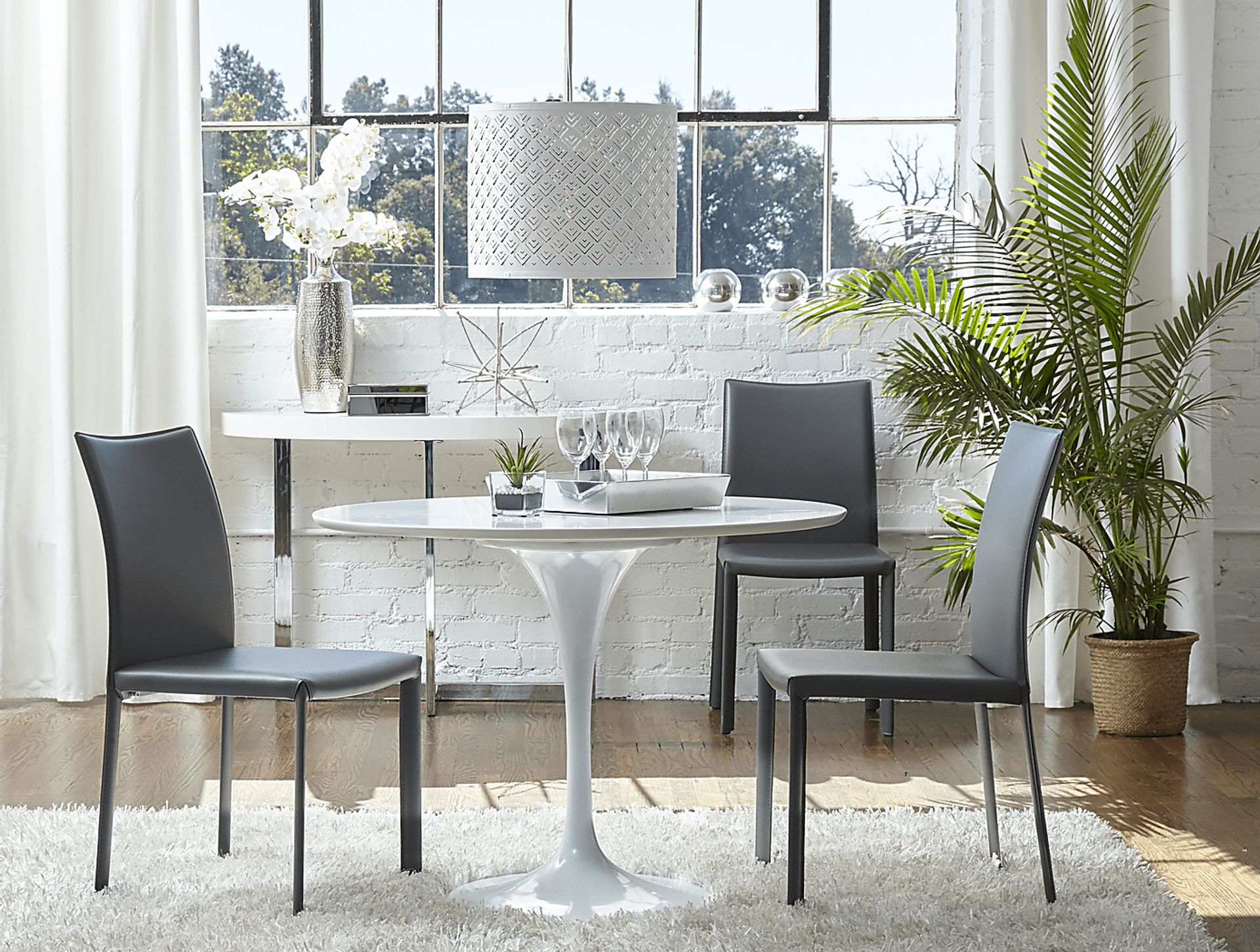 Mahlum Black Dining Chair, Set of 2 - Image 2