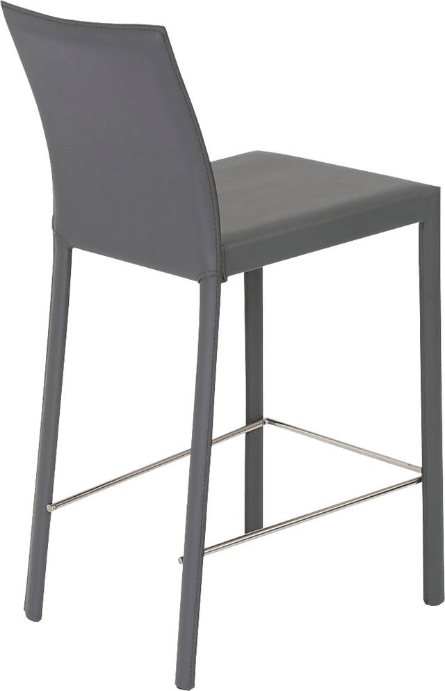 Mahlum Gray Counter Stool, Set of 2 - Thumbnail - Image 4