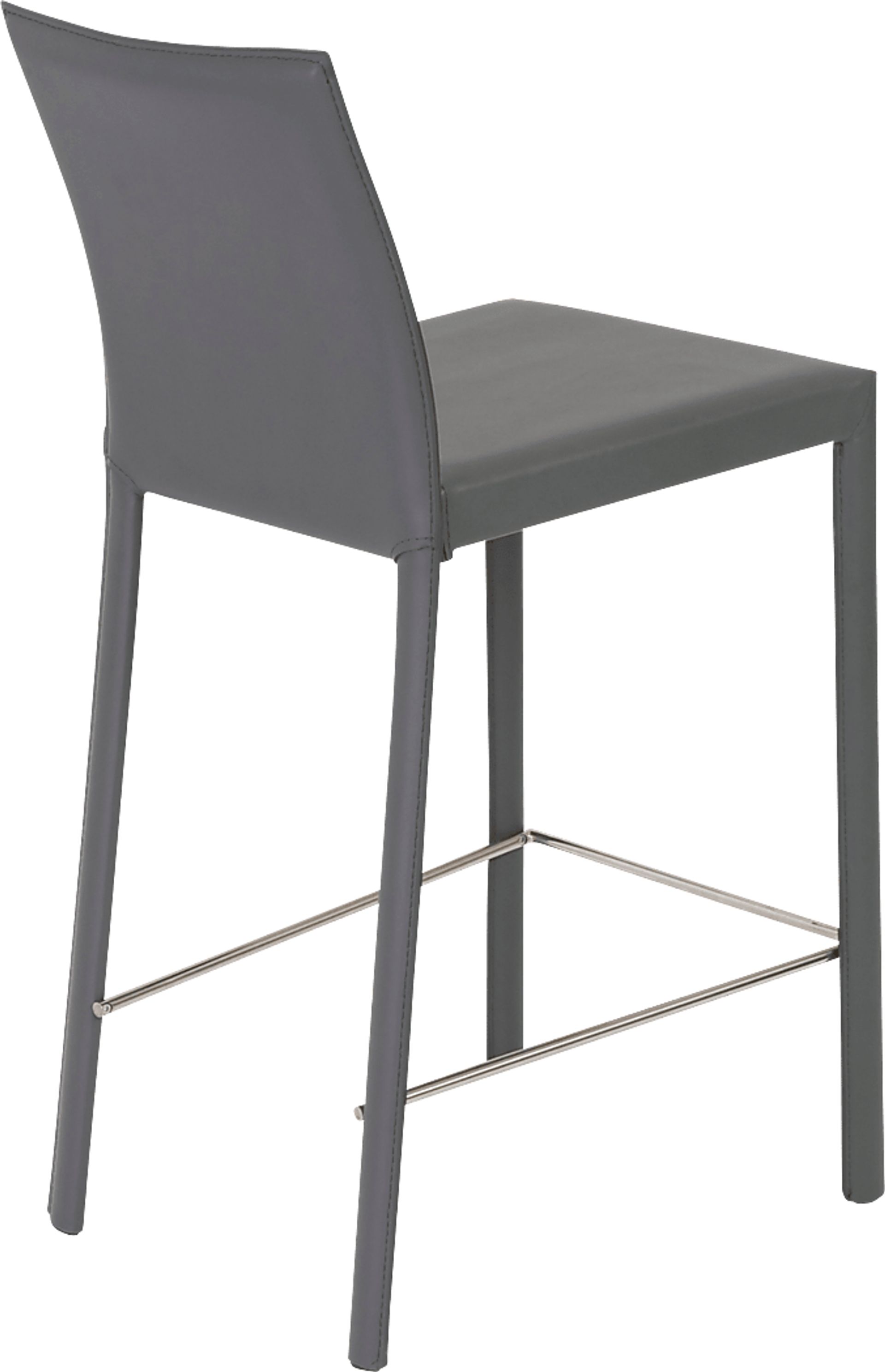 Mahlum Gray Counter Stool, Set of 2 - Image 4