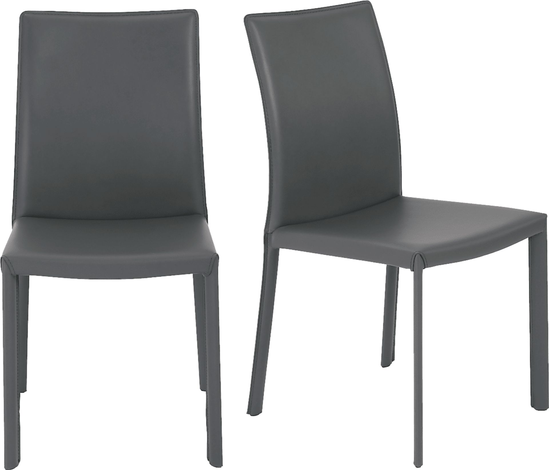 Mahlum Gray Dining Chair, Set of 2 - Image 1