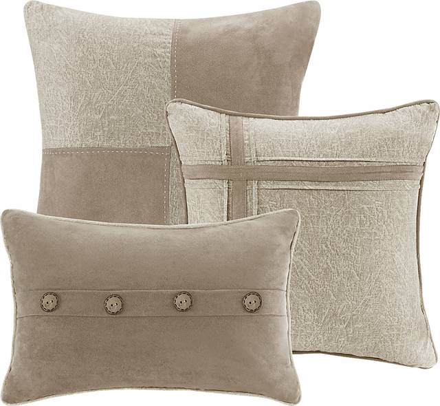 Maiar Tan 7 Pc California King Comforter Set - Thumbnail - Image 11