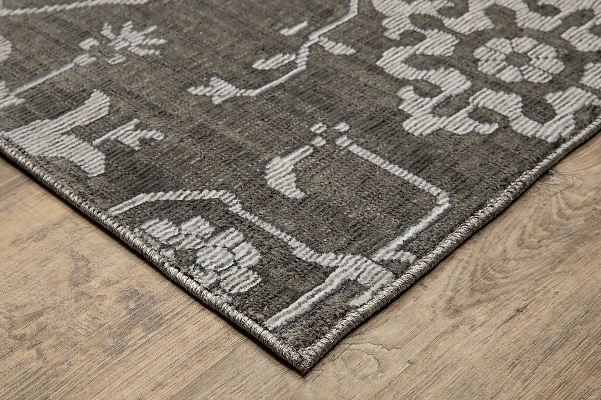 Maibe Dark Gray 5'3 x 7'6 Rug - Image 2