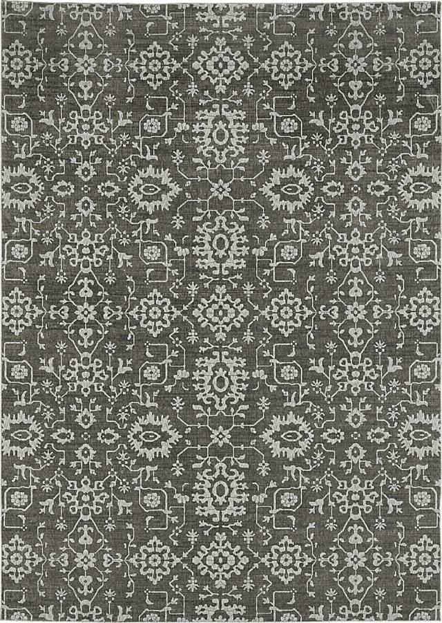 Maibe Dark Gray 7'10 x 10'10 Rug - Thumbnail - Image 1