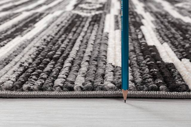 Maidbo Black 7'10 x 10'1 Rug - Thumbnail - Image 7