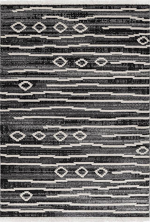 Maidbo Black 7'10 x 10'1 Rug - Thumbnail - Image 1