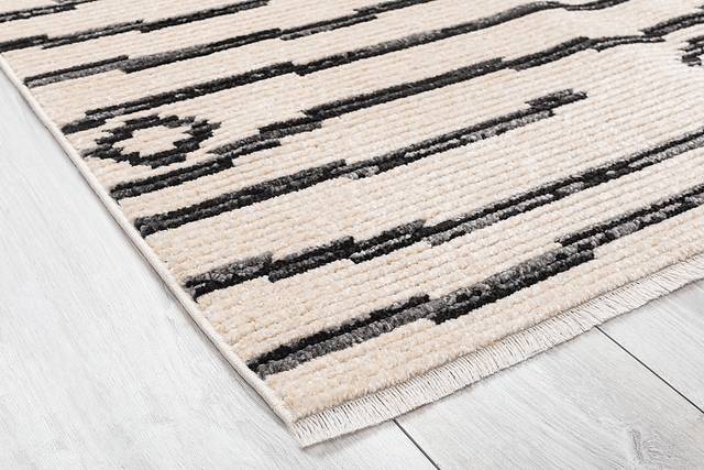 Maidbo Ivory 7'10 x 10'1 Rug - Thumbnail - Image 4