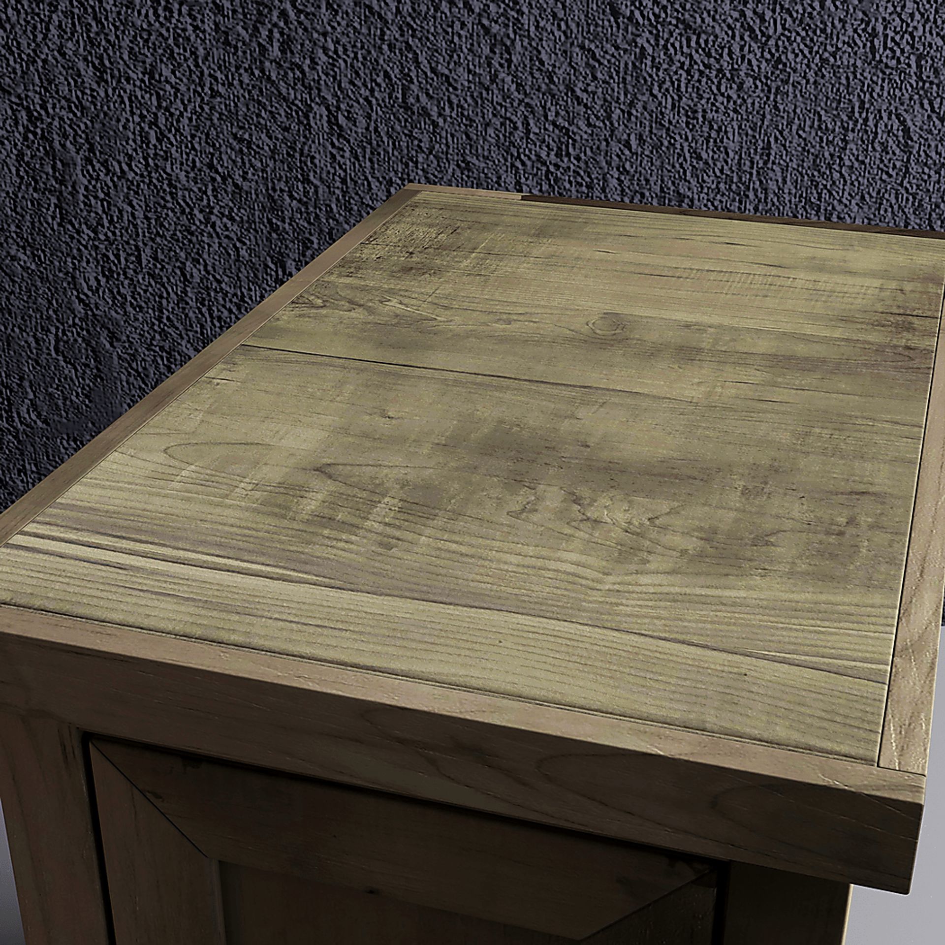 Maikle Brown Chairside Table - Image 3