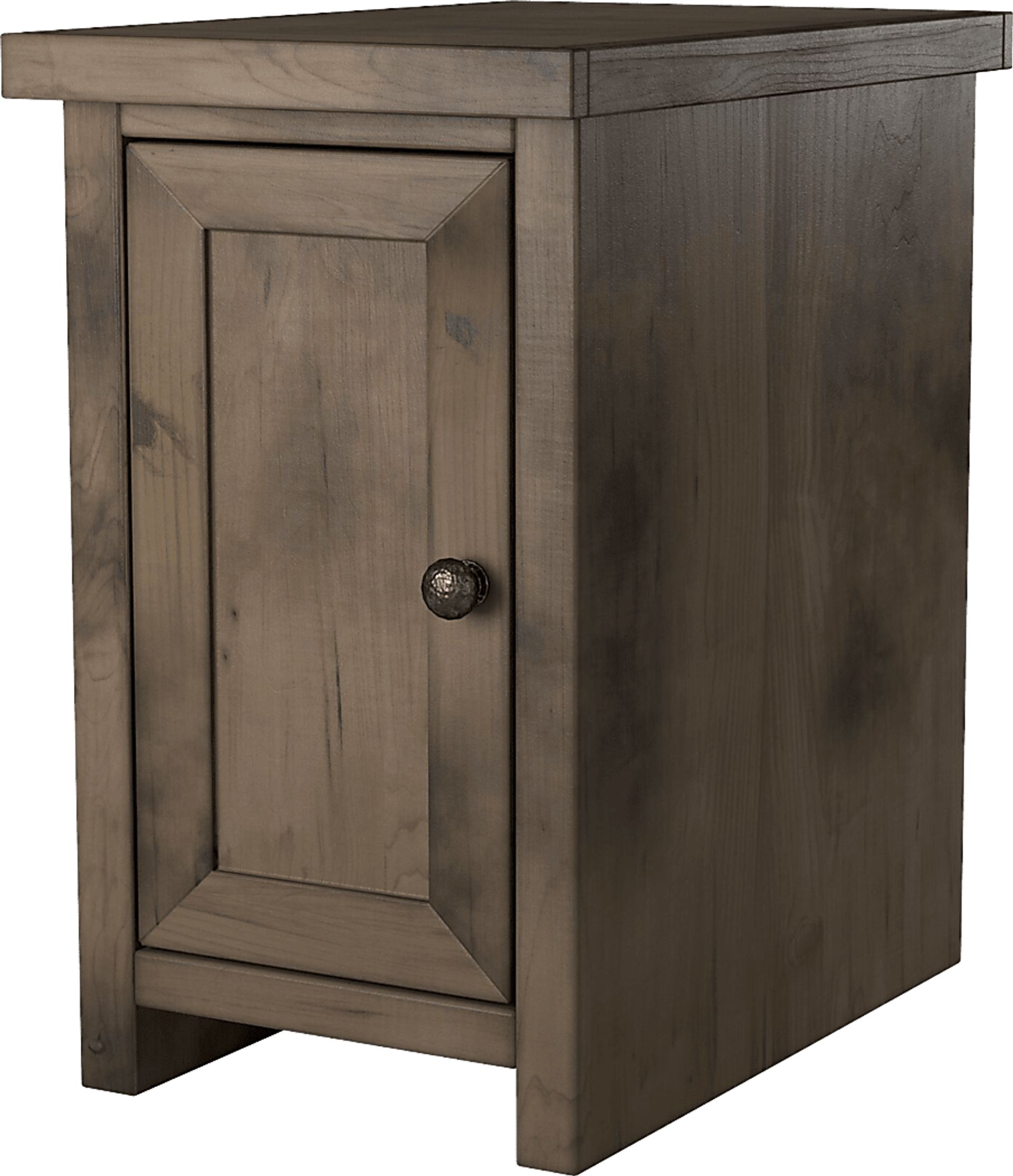 Maikle Brown Chairside Table - Image 4
