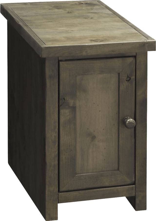 Maikle Brown Chairside Table - Thumbnail - Image 1