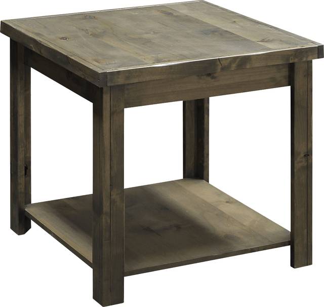 Maikle Brown End Table - Thumbnail - Image 1