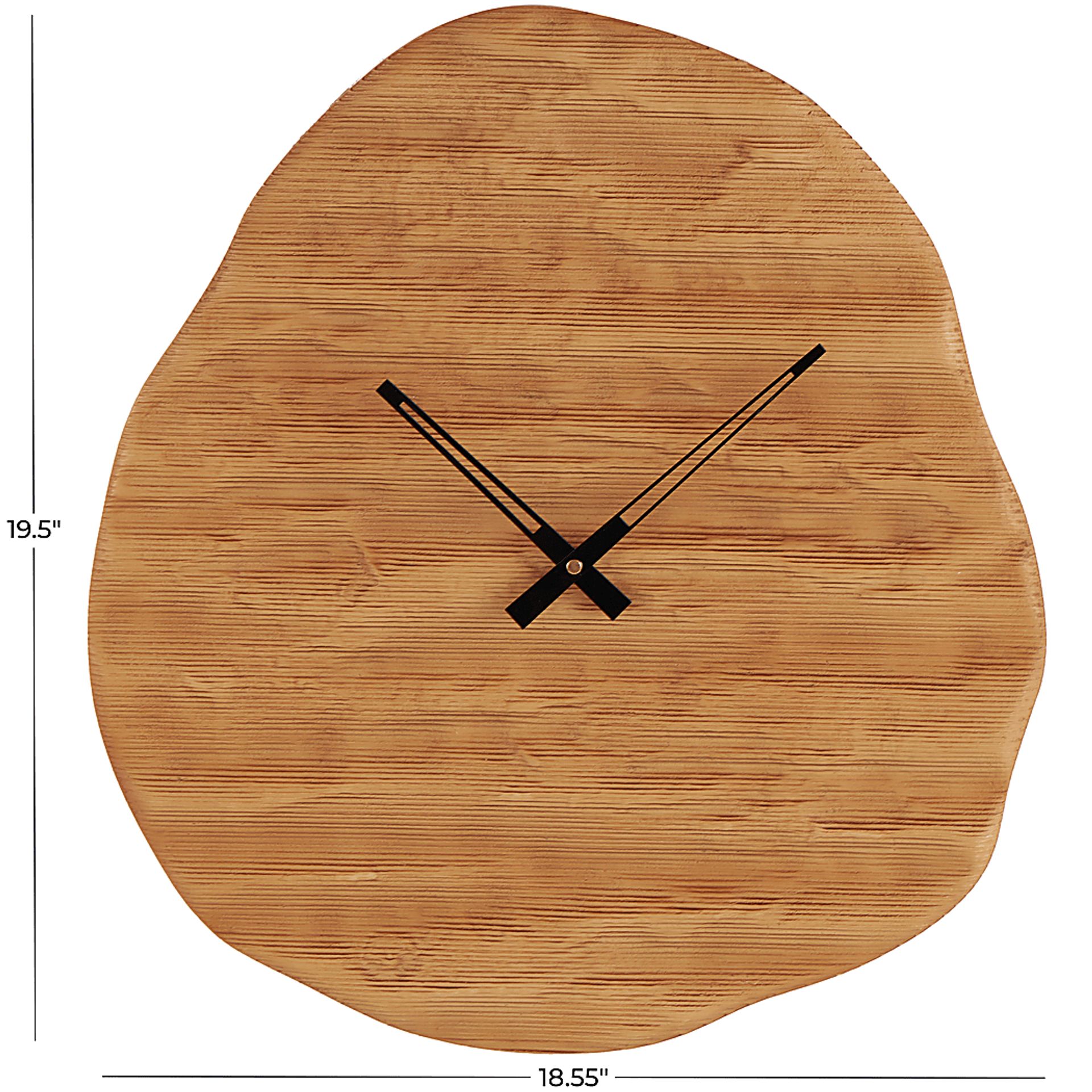 Mailia Brown Wall Clock - Image 7