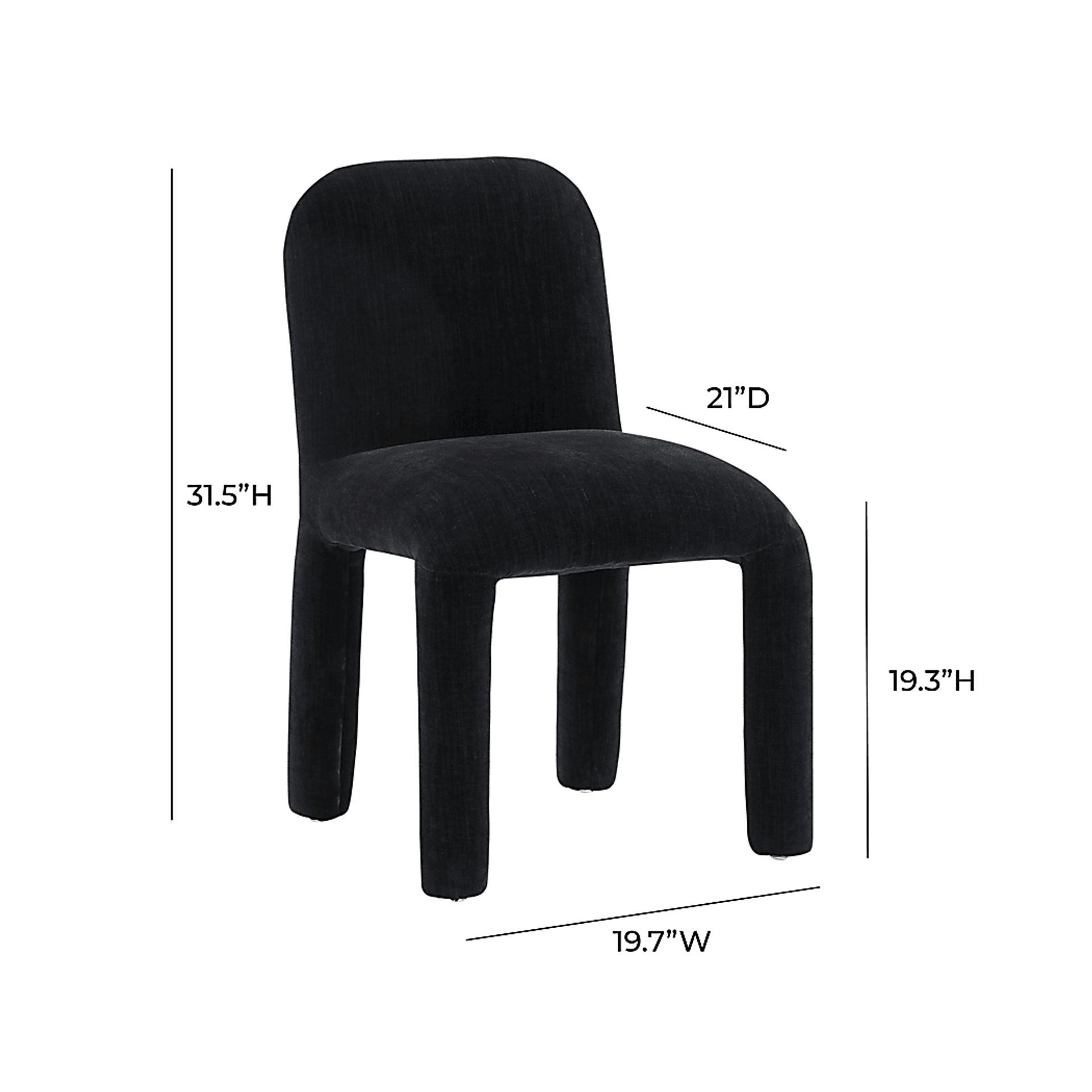 Mainmast Black Side Chair - Image 8